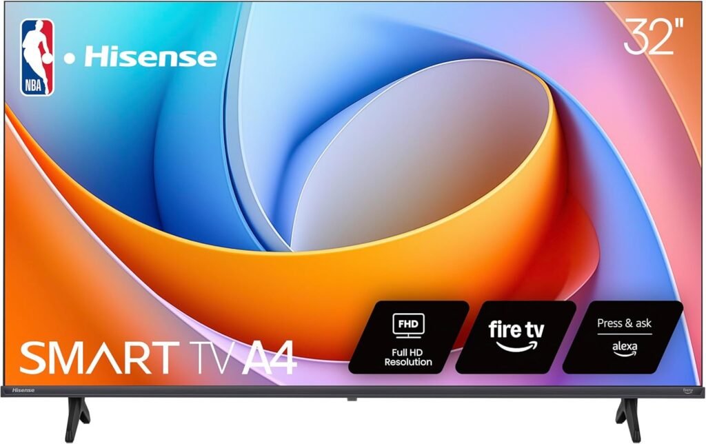 Hisense 32-Inch Class A4 Series FHD 1080p Smart Fire TV (32A4NF, 2025 Model) – – In-Depth Review